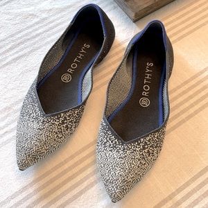 Rothy’s Slate Metallic Point